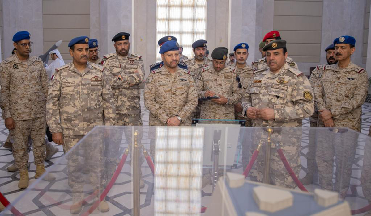 Chief of Saudi General Staff Visits Several Military Facilities